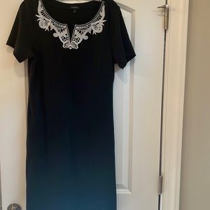 Talbots Black Dress Large